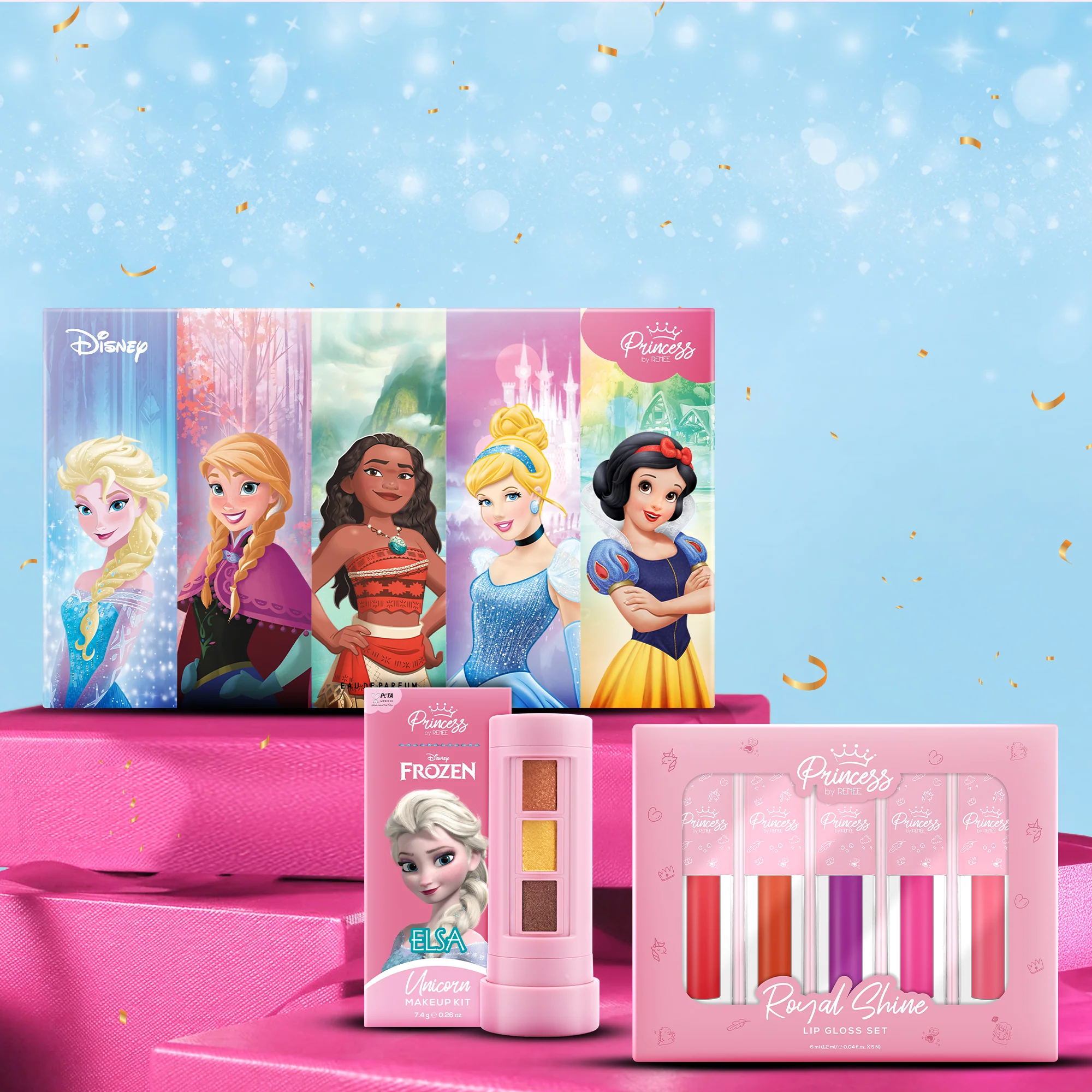 Fragrance & Makeup Birthday Gift Set For Preteens by Princess by RENEE