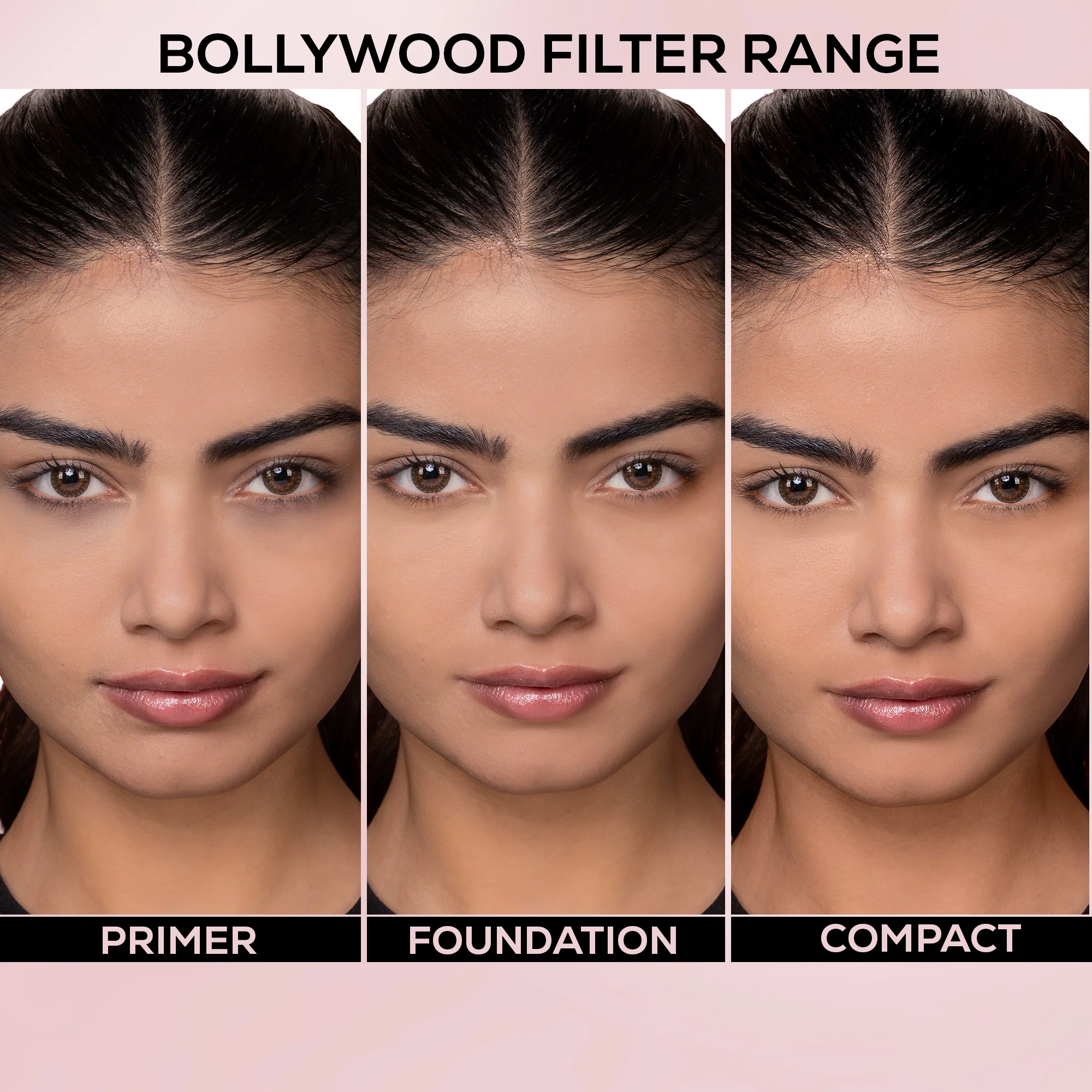 RENEE Bollywood Filter Pore Minimising Blurring Compact With Matte Finish & Full Coverage, 9 g - Image 12