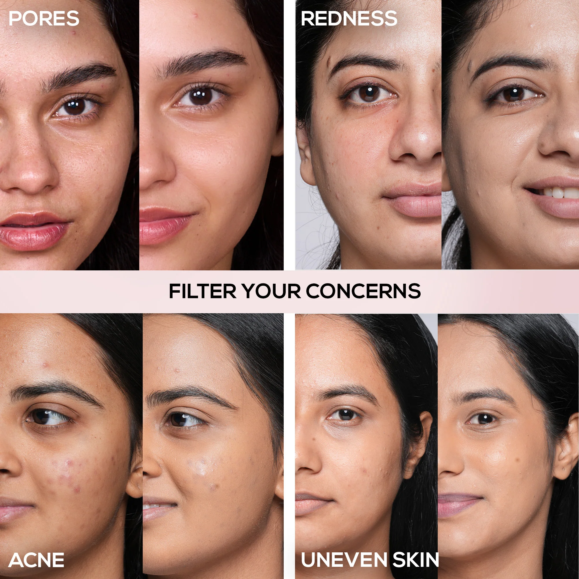 RENEE Bollywood Filter Pore Minimising Blurring Liquid Foundation With Matte Finish & Full Coverage, 30 ml - Image 17