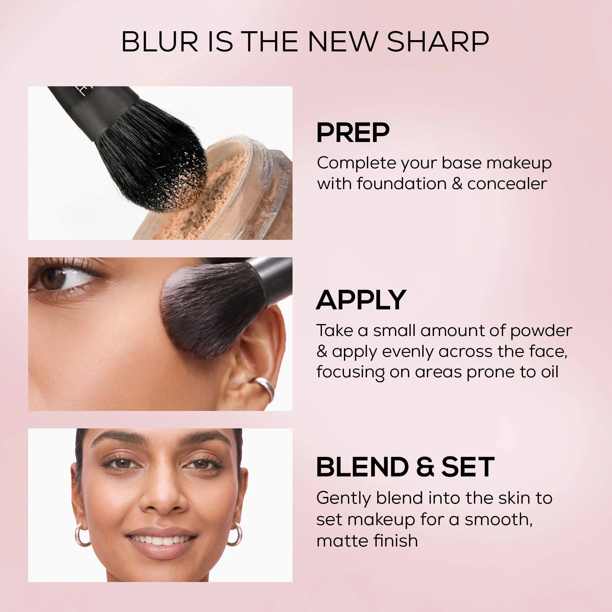 RENEE Bollywood Filter Pore Blurring Loose Powder For Face With Matte Finish - Image 8