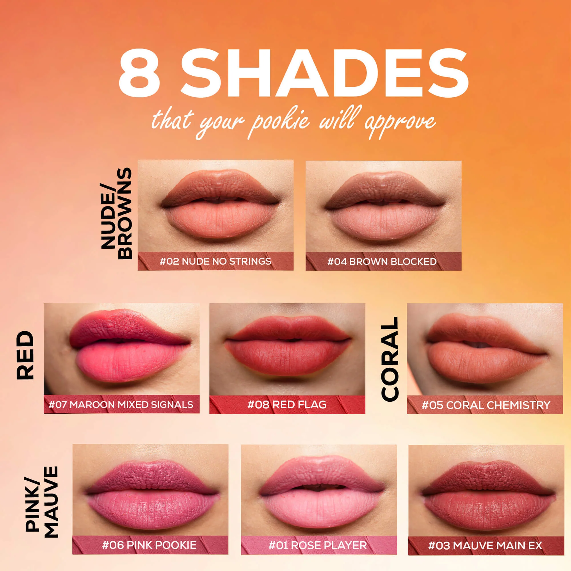 RENEE Delulu Blurring Matte Liquid Lipstick, 4ml - Image 28