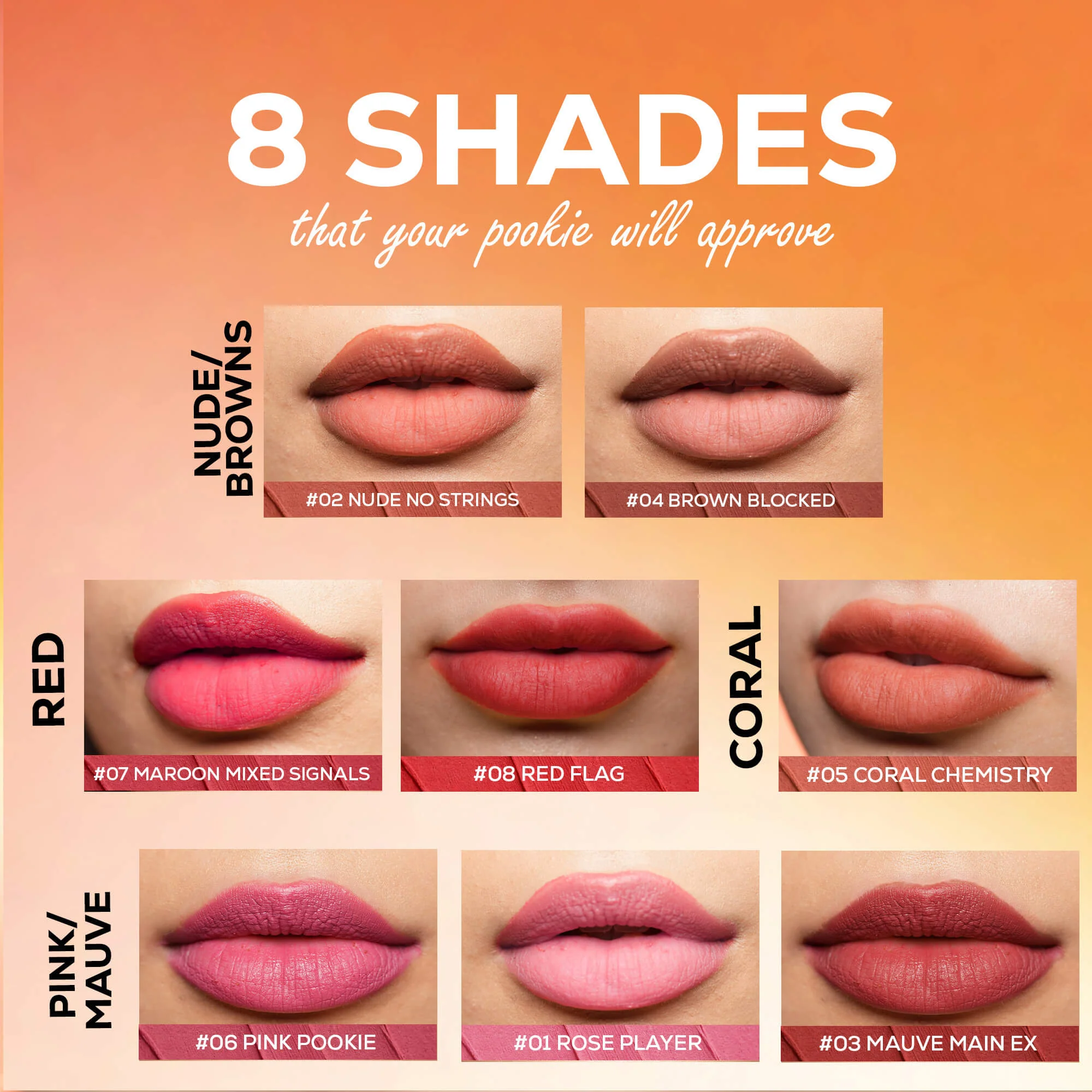 RENEE Delulu Blurring Matte Liquid Lipstick, 4ml - Image 49