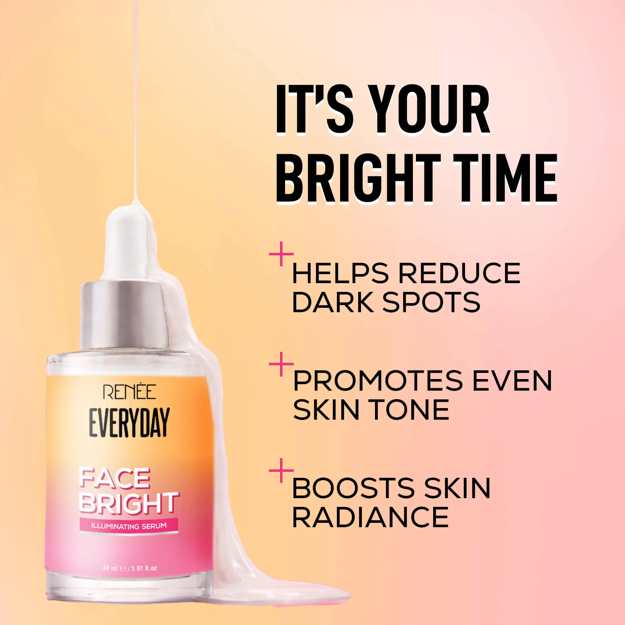 RENEE Everyday Face Bright Complete Skincare Combo With Face Wash, Illuminating Serum, Serum In Cream & In-Vivo Tested Sunscreen SPF 50 PA+++ - Image 4