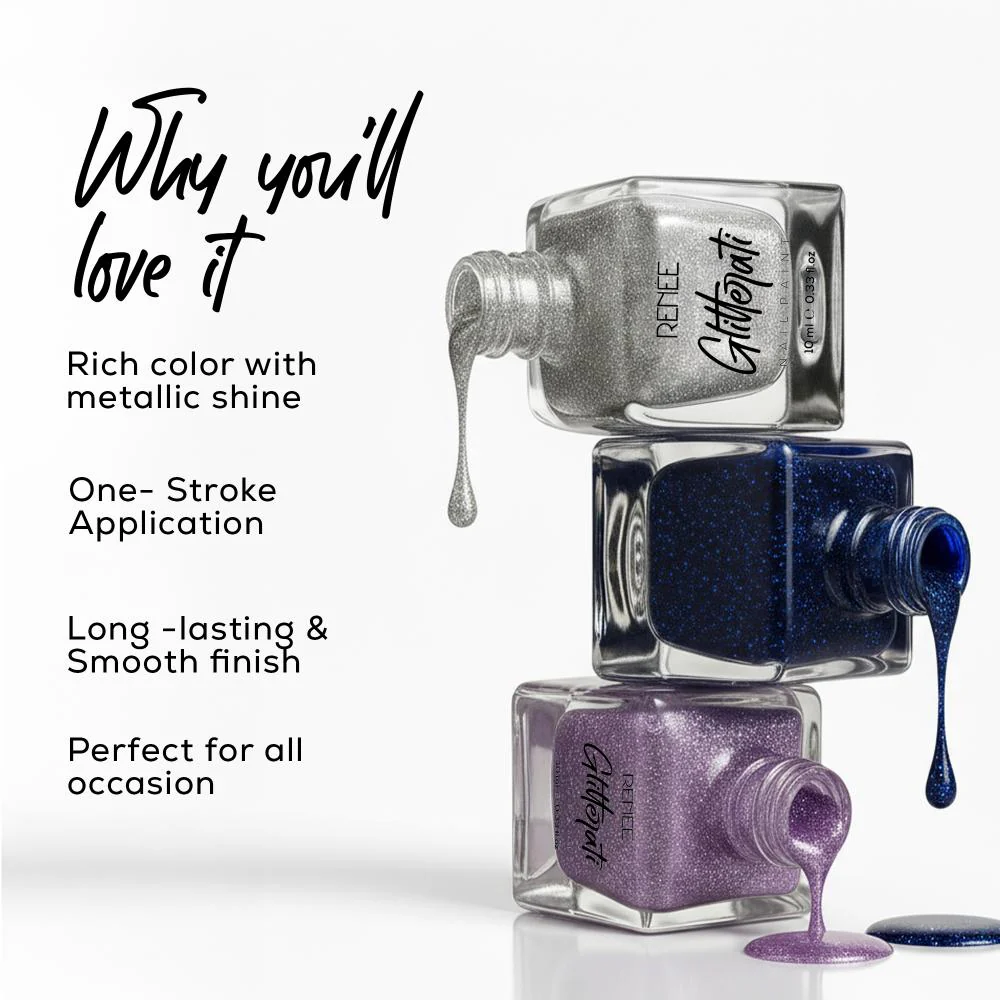 RENEE Glitterati Nail Paint 10ml - Image 74