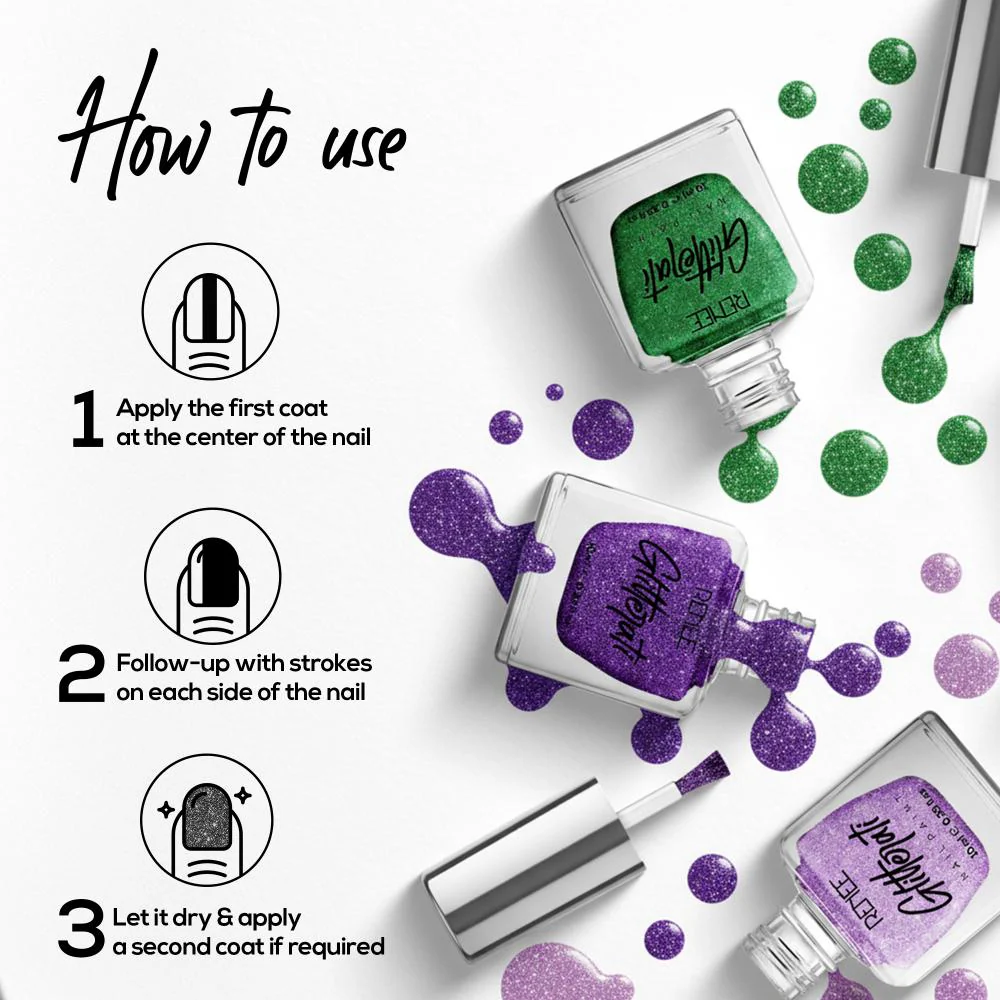 RENEE Glitterati Nail Paint 10ml - Image 76