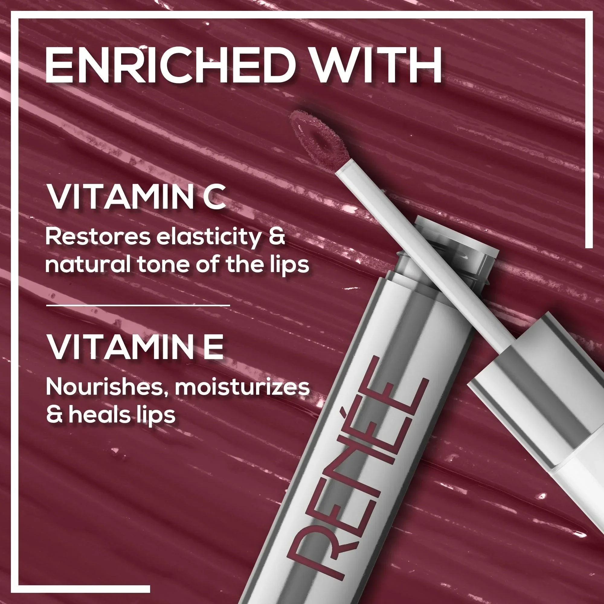 RENEE Gloss Stay - Transfer Proof Glossy Liquid Lip Color, 3.5 ml - Image 76