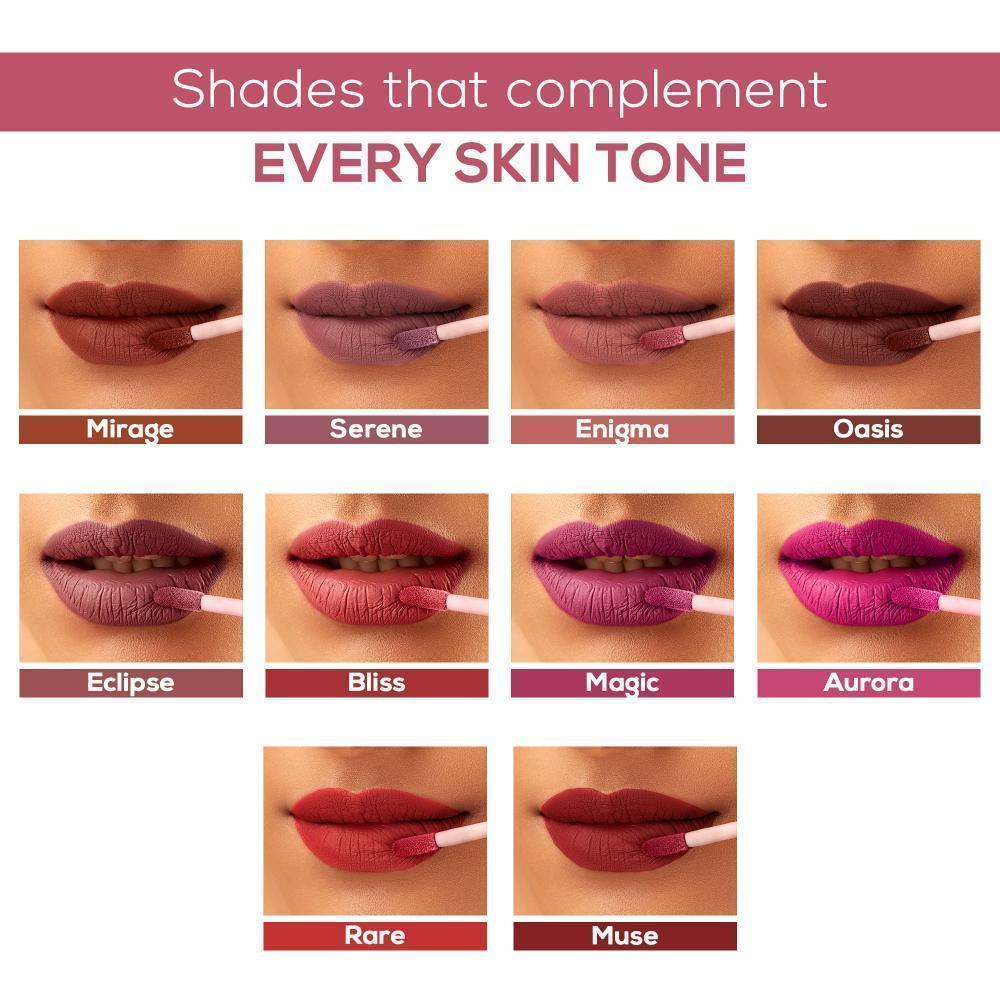 RENEE Stay Forever Matte Liquid Lipsticks Combo of 10, 1 ml each - Magicpin Exclusive - Image 5