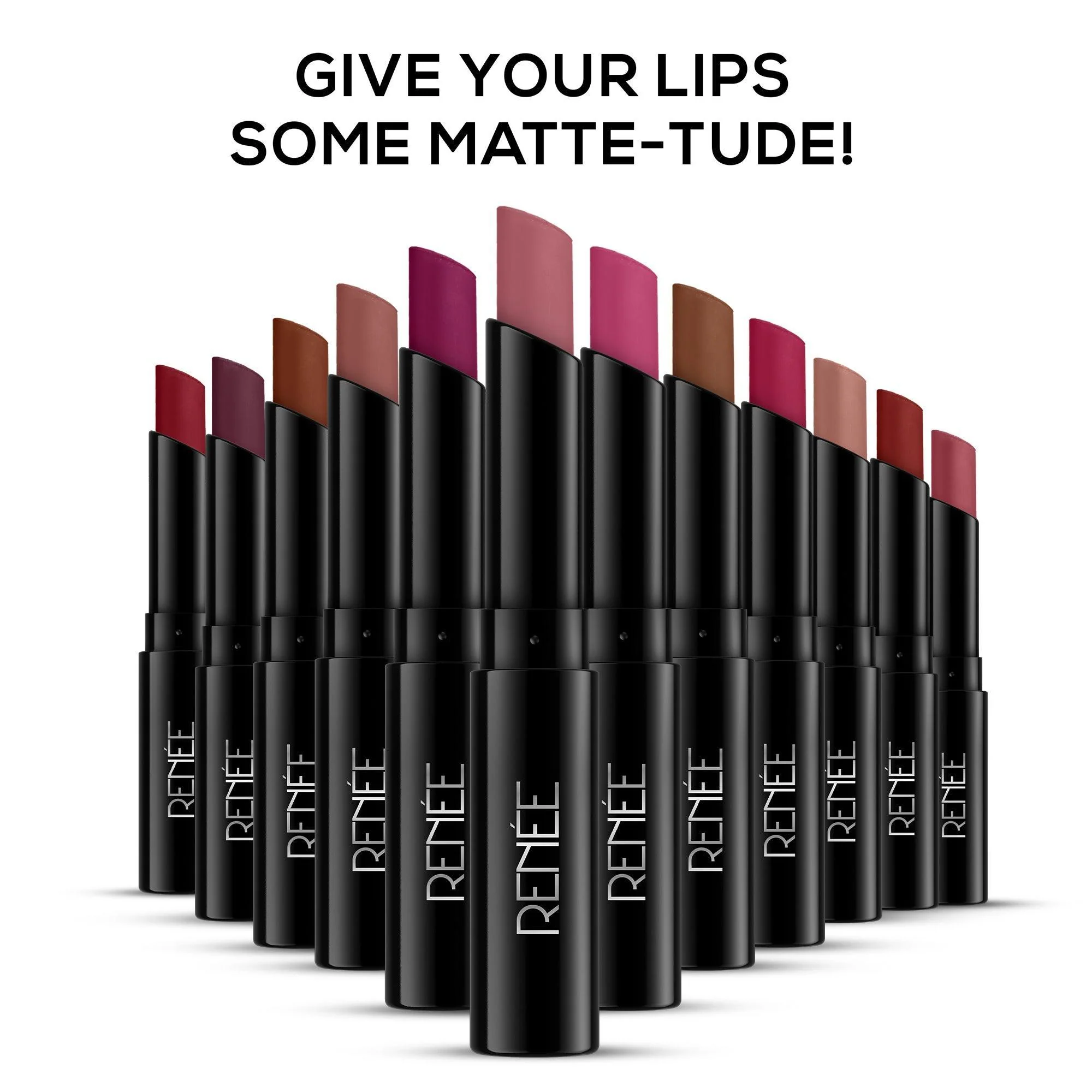 RENEE Very Matte Lipsticks - Long Lasting Weightless Velvety Formula - Image 57